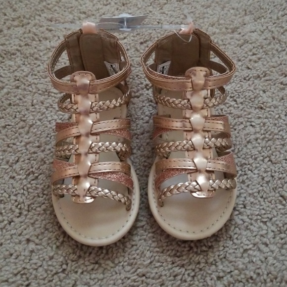 Carter's Other - Rosegold Gladiator Sandals